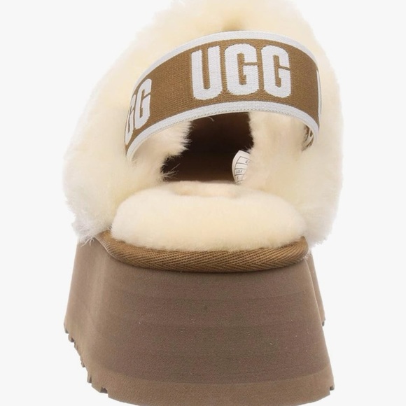 UGG Women's Funkette Platform Slippers in Chestnut (Size 8) - Picture 4 of 7
